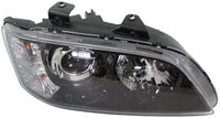 Set Of 2 Front Head Light Assembly Plastic Left Driver & Right Passenger Side Direct Replacement Compatible With 2008-2009 Pontiac G8 GM2503328 GM2502328 92224813 92224812
