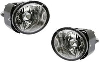 Set Of 2 Front Fog Light Assembly Plastic Left Driver & Right Passenger Side Direct Replacement Compatible With 2000-2001 Nissan Maxima / 2002 Xterra NI2593103 NI2592103