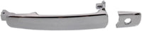 Front Exterior Door Handle Chrome Left Driver Side Direct Replacement Compatible with 2003-2008 Infiniti FX35 / FX45 / 2008-2013 Nissan Rogue NI1310126 80640CA012-PFM