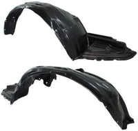 Set Of 2 Front Fender Liner Plastic Left Driver & Right Passenger Side Direct Replacement Compatible With 2008-2011 Subaru Impreza SU1248117 SU1249117 59110FG002 59110FG012