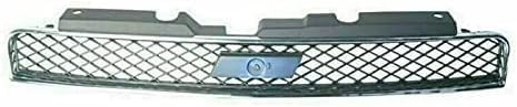 Front Bumper Upper & Lower Grille Assembly Chrome Shell With Insert Plastic Direct Replacement Compatible With 2006-2013 Chevrolet Impala / 2014-2016 Limited GM1200551 GM1036107