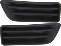 Set Of 2 Front Fog Light Cover Primed Left Driver & Right Passenger Side Direct Replacement Compatible With 2006-2007 Honda Accord HO1039107 HO1038107 71103SDAA00 71108SDAA00