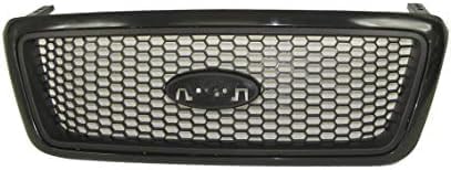 Front Grille PTM Shell With Honeycomb Insert Direct Replacement Compatible With 2004-2006 Ford F-150 FO1200415 4L3Z8200CAPTM