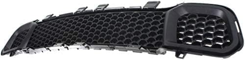 Front Bumper Grille Textured Direct Replacement Compatible With 2014-2018 Jeep Cherokee CH1036126 68203216AA