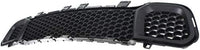 Front Bumper Grille Textured Direct Replacement Compatible With 2014-2018 Jeep Cherokee CH1036126 68203216AA
