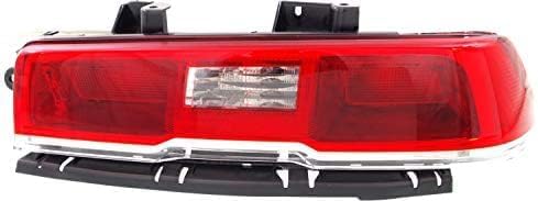 Set Of 2 Tail Light Assembly Plastic Left Driver & Right Passenger Side Direct Replacement Compatible With 2014-2015 Chevrolet Camaro GM2801265 GM2800265 23489170 23256981
