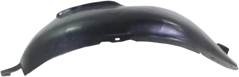 Front Fender Liner Rear Section Left Driver Side Direct Replacement Compatible With 2007 Volkswagen Eos VW1762100 1Q0805977A