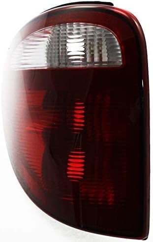 Set Of 2 Tail Lights Lens And Housing Right Passenger & Left Driver Side Direct Replacement Compatible With 2001-2003 Chrysler Town & Country CH2801140 CH2800140 68241332AA 68241333AA
