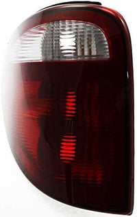 Set Of 2 Tail Lights Lens And Housing Right Passenger & Left Driver Side Direct Replacement Compatible With 2001-2003 Chrysler Town & Country CH2801140 CH2800140 68241332AA 68241333AA