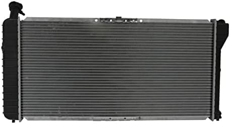 Front Radiator Aluminum Core Direct Replacement Compatible With 1997-2003 Pontiac Grand Prix/Chevrolet Venture/Oldsmobile Intrigue GM3010106 89018557