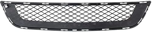 Front Bumper Grille Textured Gray Without Fog Light Holes Direct Replacement Compatible With 2012-2017 Buick Verano GM1036173 22824481