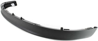 Front Bumper Face Bar Chrome Steel + Lower Valance Air Dam Textured Direct Replacement Compatible With 2002-2009 Dodge Ram 1500/2003-2009 2500 3500 CH1002383 CH1090125 55077946AB