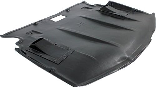 Front Engine Center Splash Shield Under Cover Direct Replacement Compatible with 2008-2010 BMW 5-Series BM1228152 51717200846