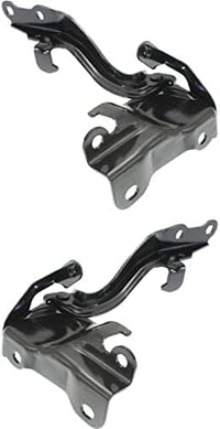 Set of 2 Front Hood Hinge Steel Right Passenger & Left Driver Side Direct Replacement Compatible with 2007-2013 Toyota Tundra / 2008-2020 Sequoia TO1236185 TO1236186 534100C020