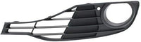 Set Of 2 Front Fog Lamp Molding Textured Right Passenger & Left Driver Side Direct Replacement Compatible With 2012-2015 BMW 3 Series BM1039129 BM1038129 51117255368 51117255369
