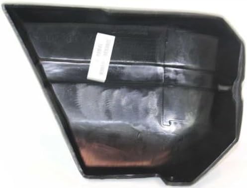 Front Bumper End Cap Textured Left Driver Side Direct Replacement Compatible With 1984-1996 Jeep Cherokee CH1004107 52000179