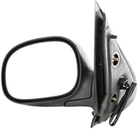 Set of 2 Front Power Mirrors Manual Folding Non-Heated Primed Right Passenger & Left Driver Side Direct Replacement Compatible With 1998-2002 Ford Expedition FO1320199 FO1321199