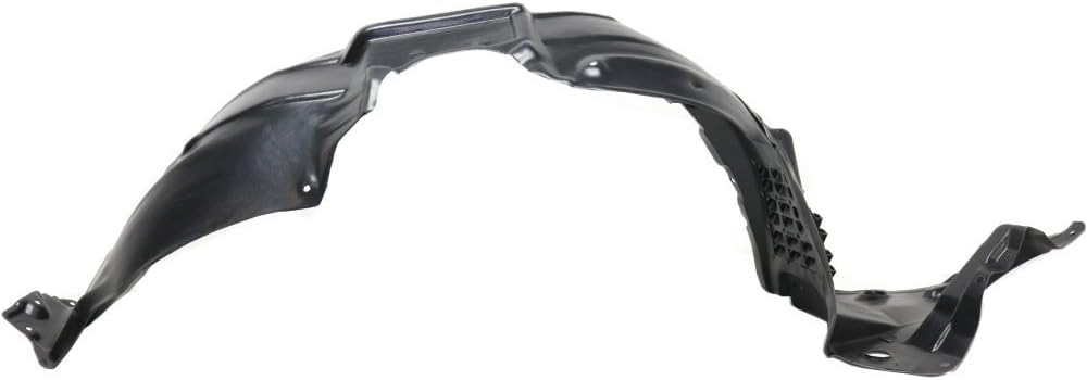 Front Fender Liner Left Driver Side Direct Replacement Compatible With 2013-2015 Lexus RX450h / 2014-2015 RX350 LX1248121 538060E100