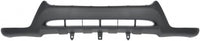 Front Bumper Cover Primed Plastic + Lower Valance + Grille Textured + Fog Light Cover Left Driver & Right Passenger Side Direct Replacement Compatible With 2010-2012 Hyundai Santa Fe