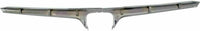 Front Upper Textured + Lower Primed Grille + Chrome Molding Direct Replacement Compatible With 2006-2007 Honda Accord HO1200179 HO1210118 HO1036101 71121SDAA10ZA 71122SDAA10