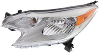 Set Of 2 Front Head Light Assembly Plastic Left Driver & Right Passenger Side Direct Replacement Compatible With 2014-2016 Nissan Versa Note NI2503223 NI2502223 260103WC0 260603WC0A