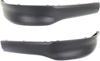 Set Of 2 Front Lower Valance Spoiler Primed Plastic Left Driver & Right Passenger Side Direct Replacement Compatible With 2005-2011 Toyota Tacoma TO1093127 TO1093128