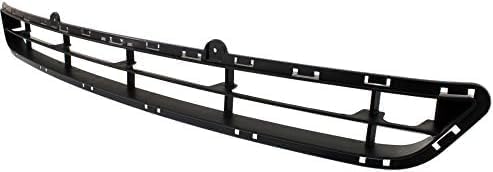 Front Bumper Lower Grille Textured Plastic Direct Replacement Compatible With 2013-2016 Hyundai Santa Fe HY1036118 865614Z000