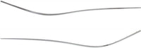 Set Of 2 Rear Bumper Side Cover Trim Chrome Left Driver & Right Passenger Side Direct Replacement Compatible With 2003-2009 Mercedes Benz CLK-Class Mb1147111 Mb1146111 2098850621