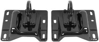 Set of 2 Front Bumper Bracket Steel with Tow Hook Holes Right Passenger & Left Driver Side Direct Replacement Compatible with 2010-2018 Dodge Ram 2500 3500 CH1067140 CH1066140