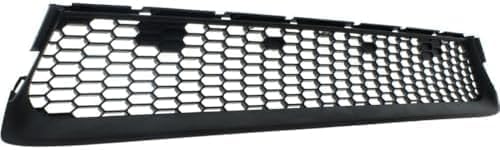Front Bumper Grille Textured Plastic Direct Replacement Compatible With 2014-2019 Lexus GX460 LX1036124 5311260160