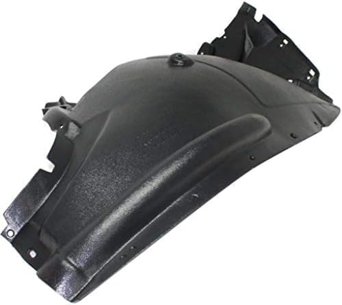 Front Section Fender Liner Plastic Right Passenger Side Direct Replacement Compatible With 2011-2013 BMW X5 BM1249137 51717234832-PFM