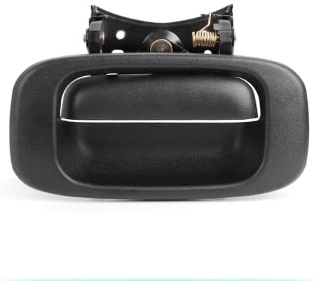 AUTOS PARTS PLUS Tailgate Handle + Outside Bezel Textured Direct Replacement Compatible with Chevrolet Silverado & GMC Sierra 1500 2500 HD 3500 1999-2006 GM1915105 GM1916102 15997911 15228539