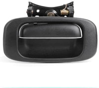 AUTOS PARTS PLUS Tailgate Handle + Outside Bezel Textured Direct Replacement Compatible with Chevrolet Silverado & GMC Sierra 1500 2500 HD 3500 1999-2006 GM1915105 GM1916102 15997911 15228539