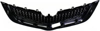 Front Grille Assembly Textured Shell And Insert Plastic Direct Replacement Compatible With 2009-2012 Toyota Yaris TO1200328 5311152580C0