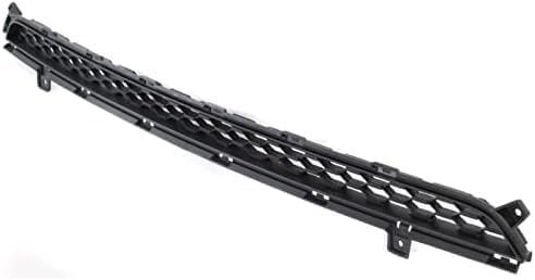 Front Bumper Center Grille Textured Gray Plastic Direct Replacement Compatible with 2011-2013 Kia Sorento KI1036106 865221U000