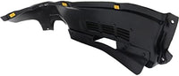 Front Section Fender Liner Right Passenger Side Direct Replacement Compatible With 2017-2018 Audi A4 AU1249135 8W0853888C-PFM