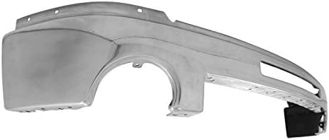 Front Bumper Chrome Steel With Air Hole Direct Replacement Compatible With 2007-2013 GMC Sierra 1500 2500/2007-2010 3500 HD GM1002834 15902856