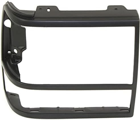 SET Of 2 Front Head Light Door Bezel Black Left Driver & Right Passenger Side Direct Replacement Compatible With 1998-1992 Ford Ranger / 1991-1994 Explorer FO2513110 FO2512112