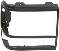 SET Of 2 Front Head Light Door Bezel Black Left Driver & Right Passenger Side Direct Replacement Compatible With 1998-1992 Ford Ranger / 1991-1994 Explorer FO2513110 FO2512112