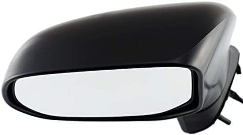 Front Power Mirror Manual Folding Heated Primed Left Driver Side Direct Replacement Compatible With 2006-2011 Honda Civic HO1320221 76250SNEA01