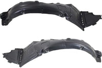 Set Of 2 Front Fender Liner Right Passenger & Left Driver Side Direct Replacement Compatible With 2011-2015 Hyundai Sonata HY1249127 HY1248127 868124R000 868114R000
