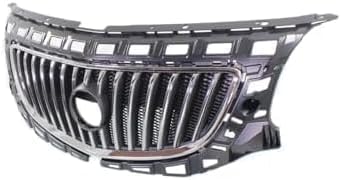 Front Grille Chrome Shell & Primed Insert Direct Replacement Compatible With 2011-2013 Buick Regal GM1200653 20977844 22880027