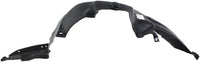 Front Fender Liner Right Passenger Side Direct Replacement Compatible with 2000-2004 Kia Spectra KI1251105 0K2N156131