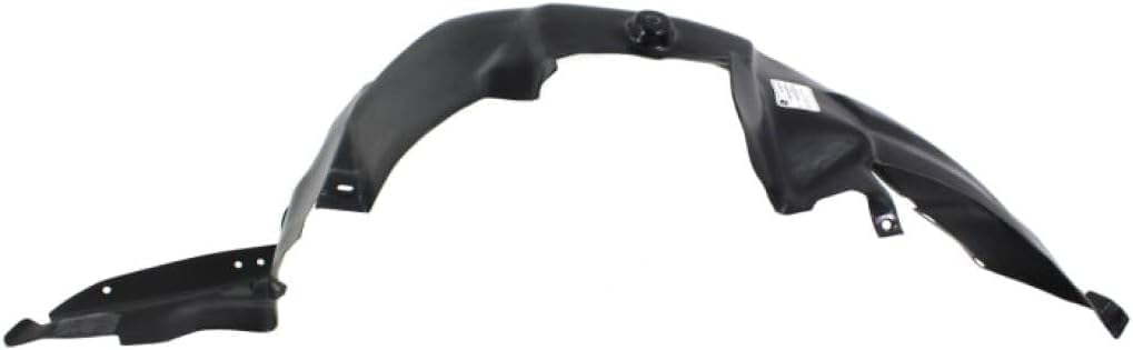 Front Fender Liner Right Passenger Side Direct Replacement Compatible with 2000-2004 Kia Spectra KI1251105 0K2N156131
