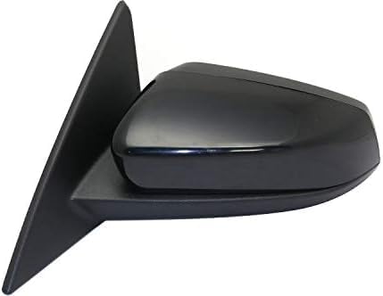 Set Of 2 Front Power Mirror Manual Folding Non-Heated Primed Left Driver & Right Passenger Side Direct Replacement Compatible With 2013-2014 Ford Mustang FO1321452 FO1320452
