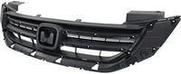 Front Grille Textured Shell And Insert Plastic Direct Replacement Compatible With 2013-2015 Honda Accord HO1200214 71121T2FA01
