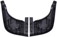 Set Of 2 Rear Bumper Step Pad Plastic Left Driver & Right Passenger Side Direct Replacement Compatible With 2007-2013 Toyota Tundra TO1197100 TO1196100 521630C040 521640C040