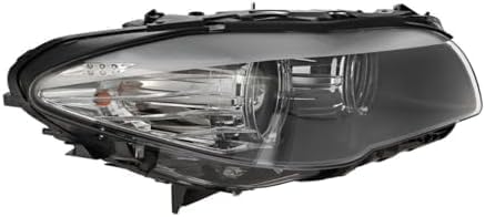 Front Headlight Assembly Halogen Right Passenger Side Direct Replacement Compatible With 2011-2013 BMW 5-Series BM2503174 63117203244