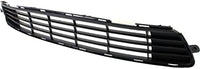Front Bumper Lower & Upper Grille Assembly Primed Plastic Direct Replacement Compatible With 2011-2013 Toyota Corolla TO1036125 TO1200340 5310002410C0 5311202280