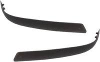 Set of 2 Front Bumper Molding Plastic Textured Left Driver & Right Passenger Side Direct Replacement Compatible With 1998 Ford Ranger FO1059276 FO1058276 F87Z17K833AAA F87Z17K833AAB